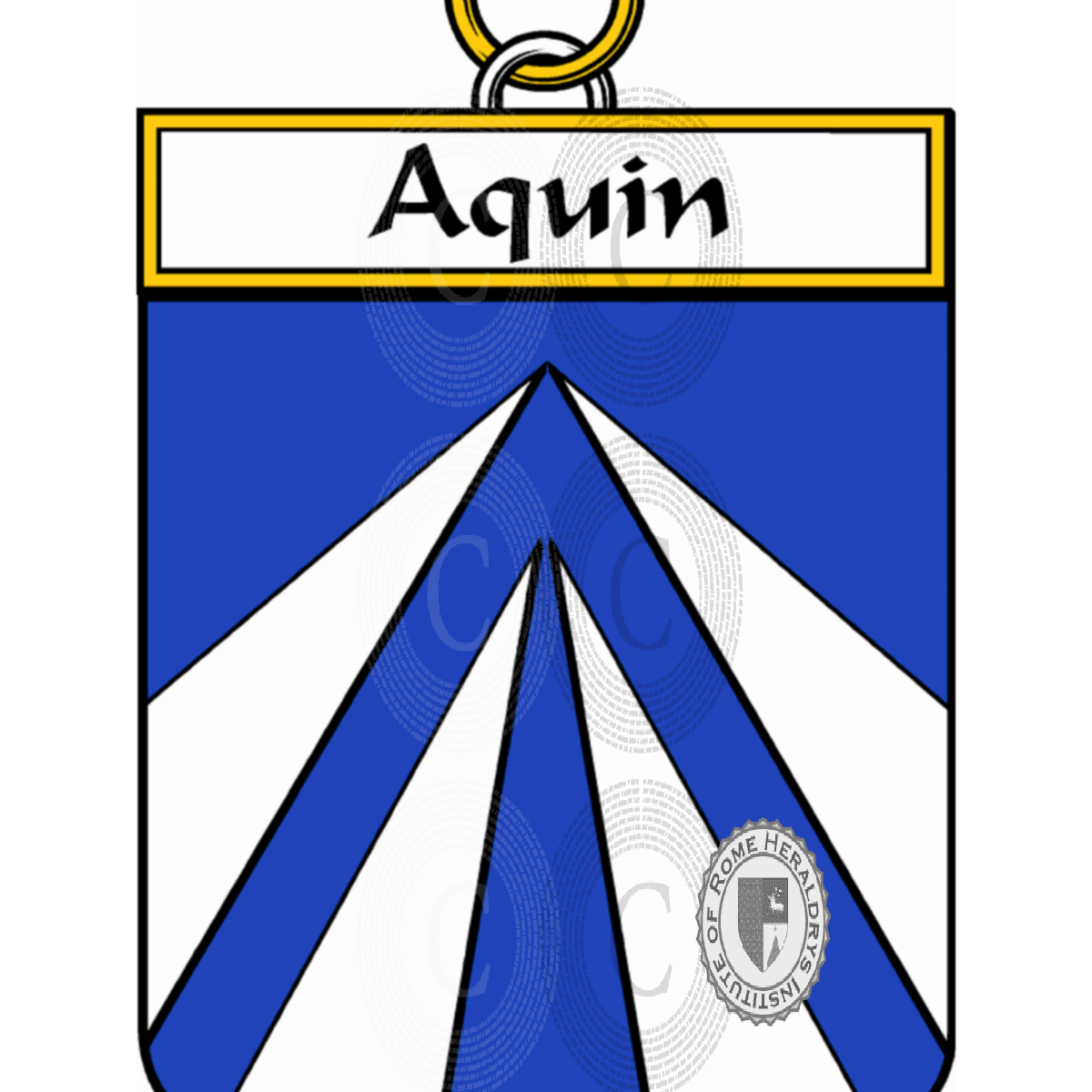 Coat of arms of familyAquin