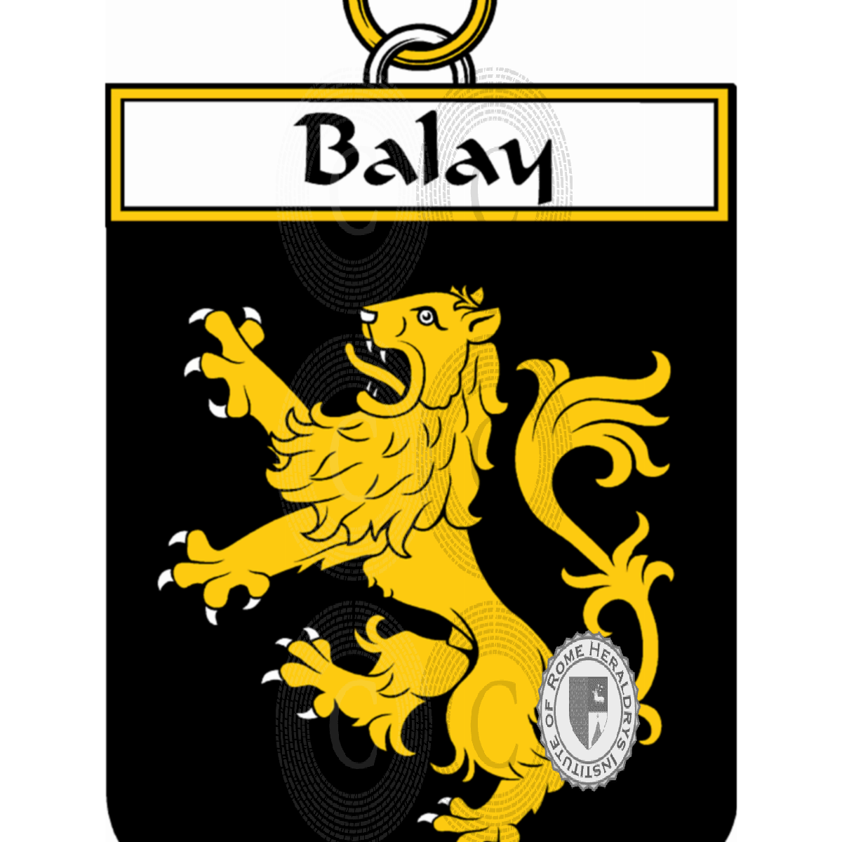 Escudo de la familiaBalay