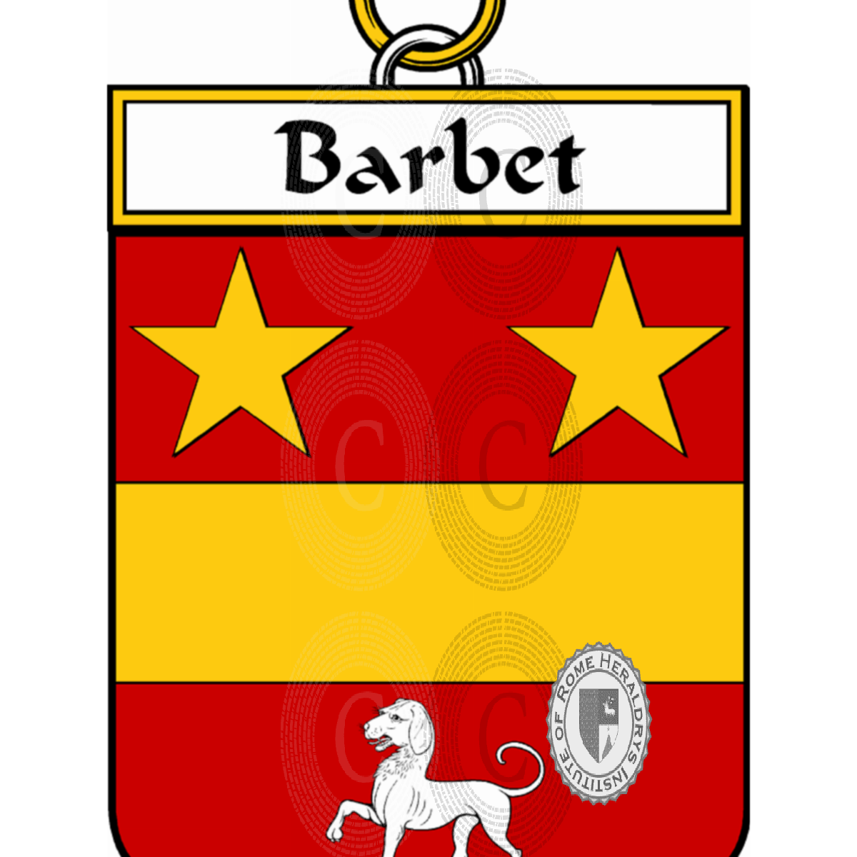 Escudo de la familiaBarbet
