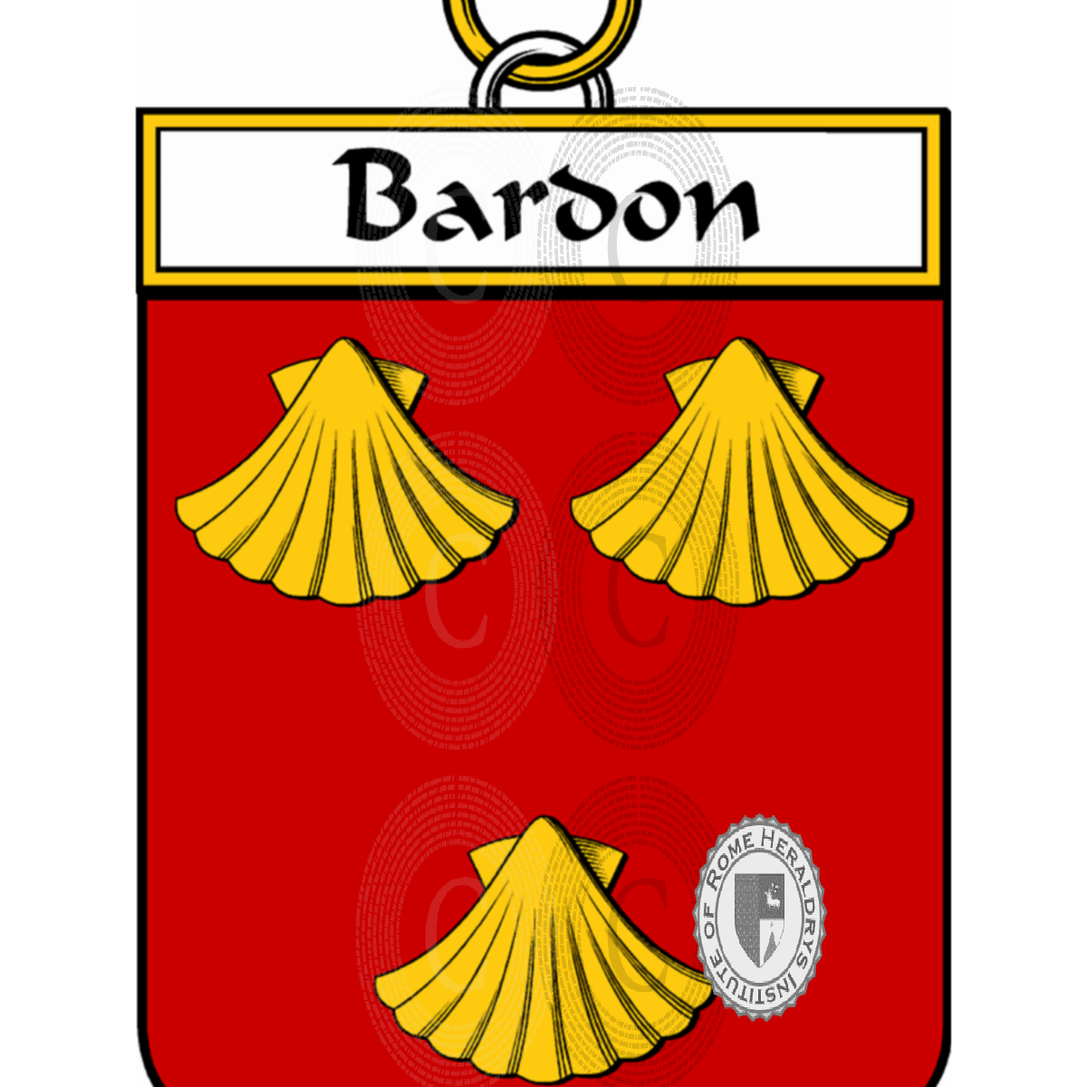 Escudo de la familiaBardon
