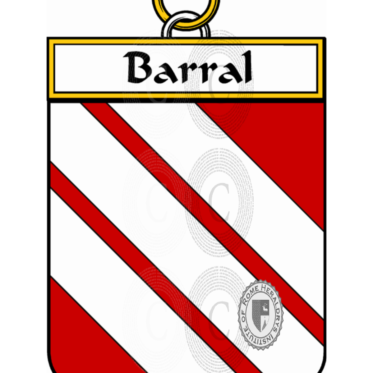 Wappen der FamilieBarral, Barral d'Arènes,Barral de Montferrat,Barral de Montouvrard