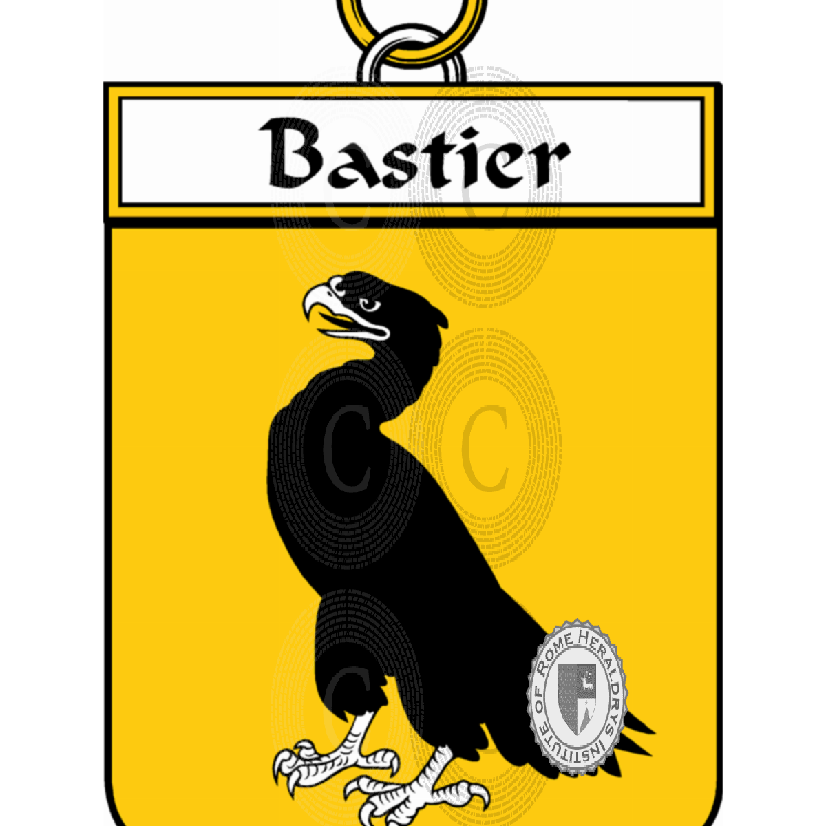 Coat of arms of familyBastier