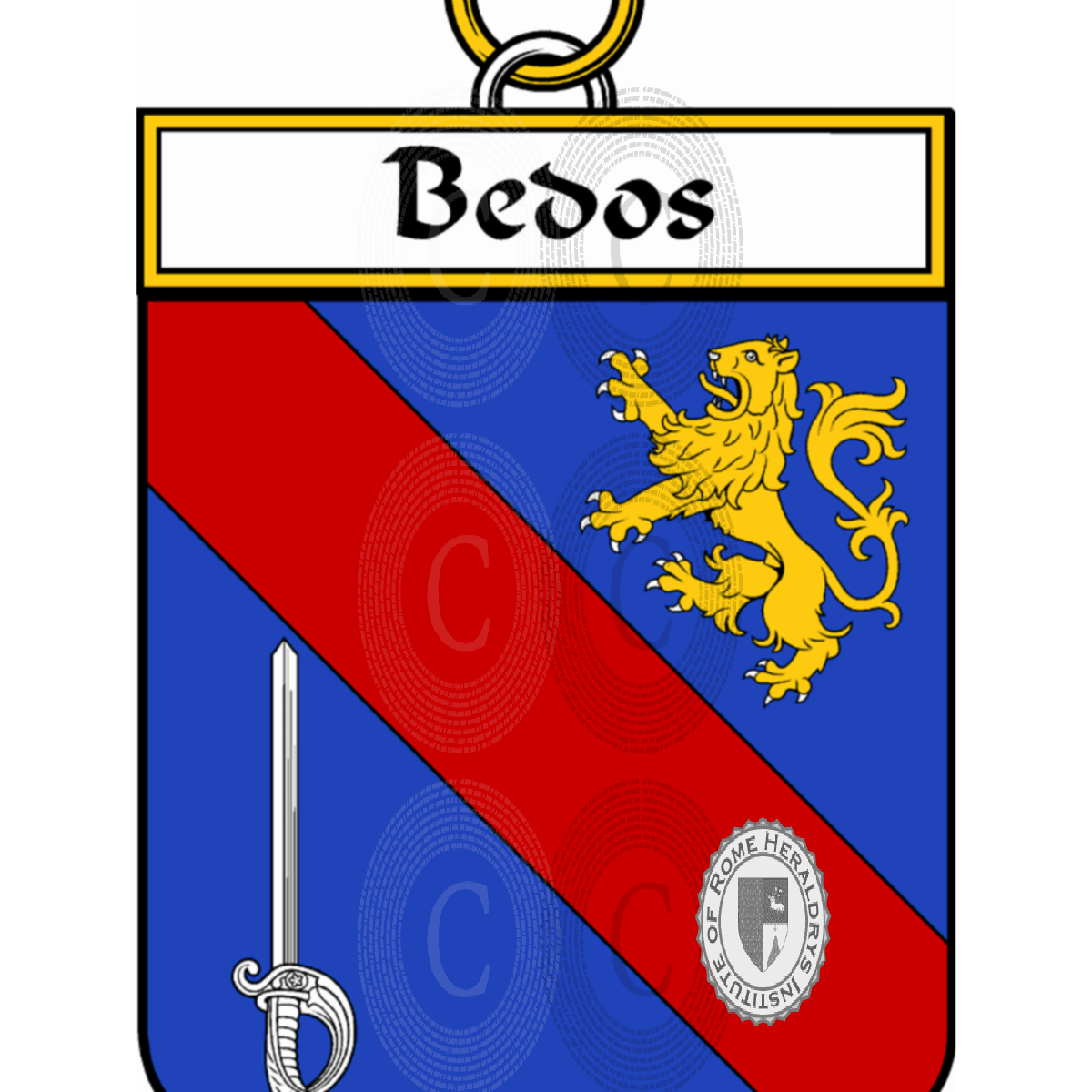 Coat of arms of familyBedos