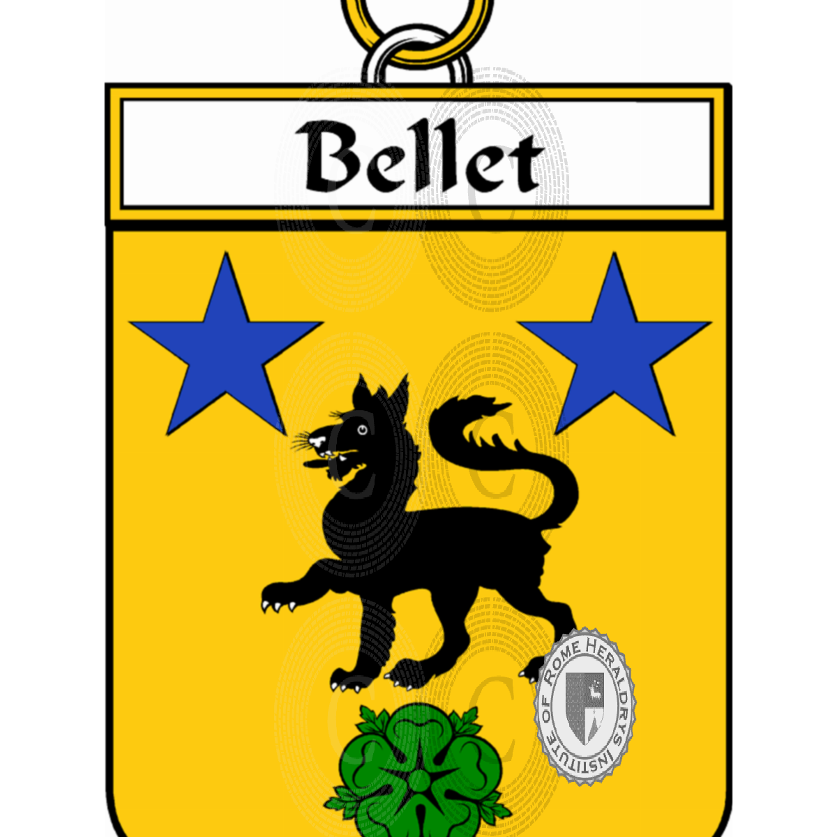 Escudo de la familiaBellet