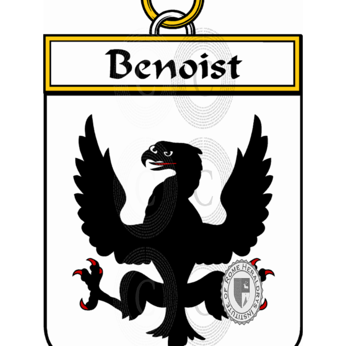 Coat of arms of familyBenoist