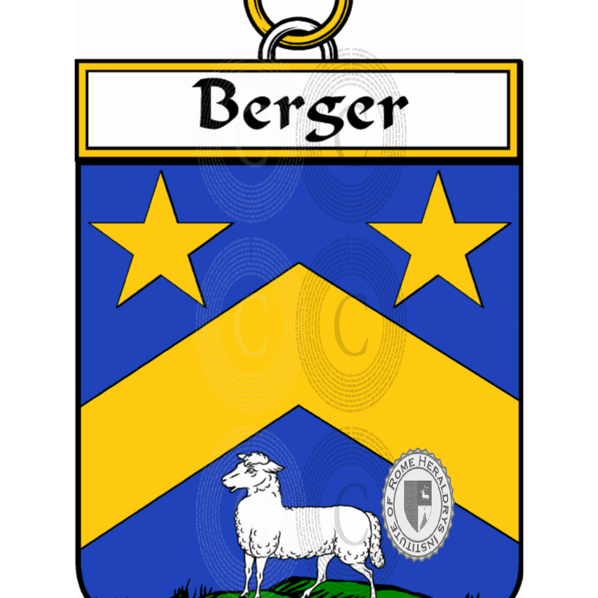Coat of arms of familyBerger