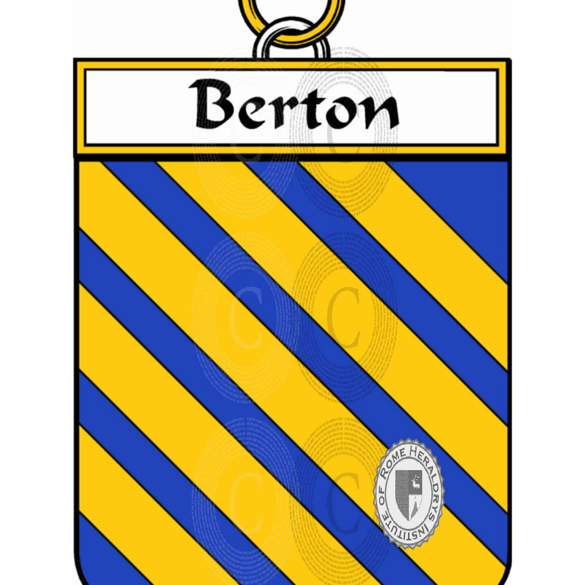 Escudo de la familiaBerton