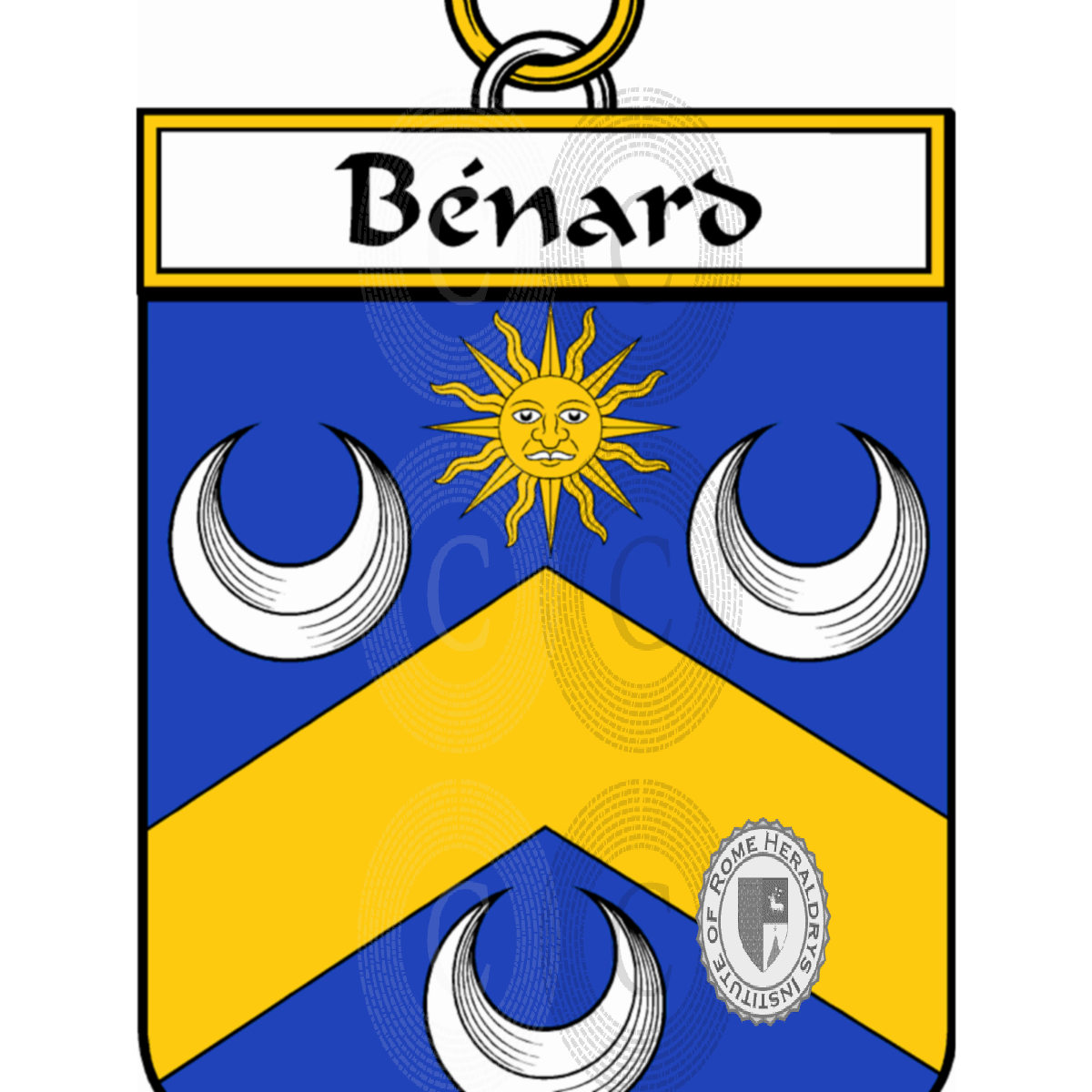 Coat of arms of familyBénard