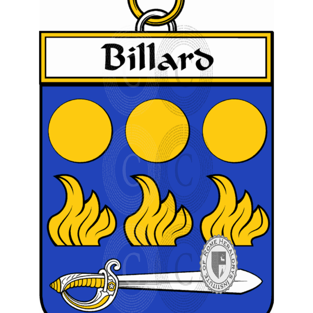 Escudo de la familiaBillard