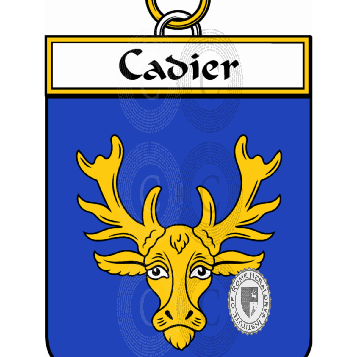 Coat of arms of familyCadier