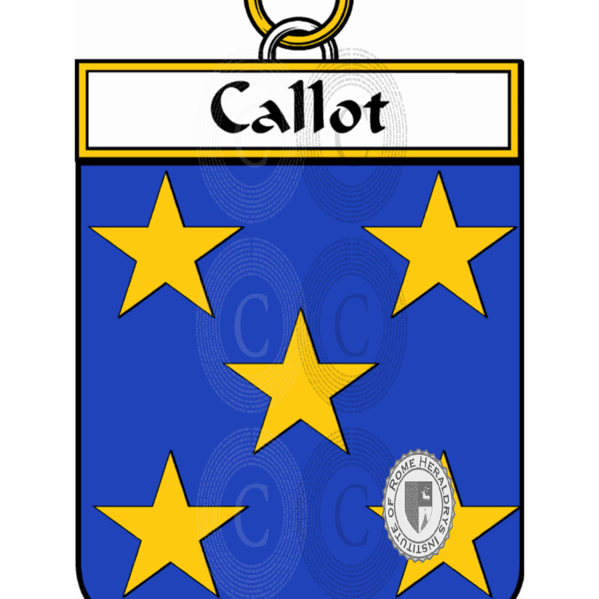 Coat of arms of familyCallot