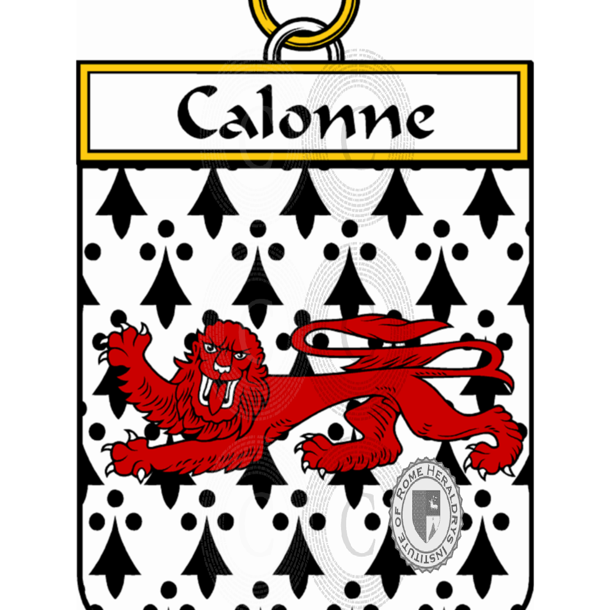 Wappen der FamilieCalonne