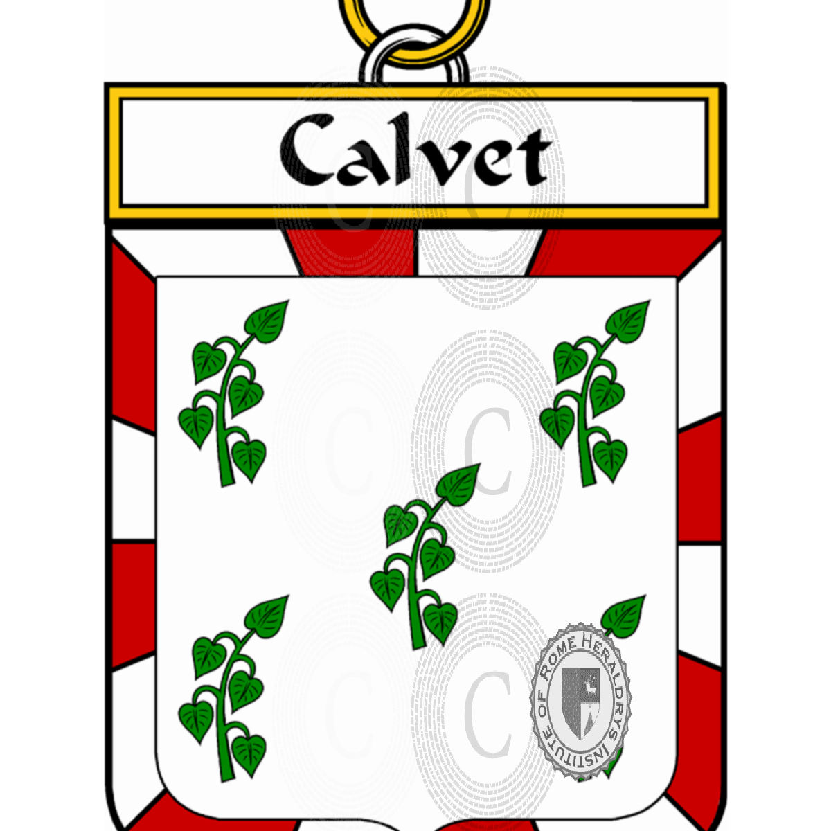 Escudo de la familiaCalvet