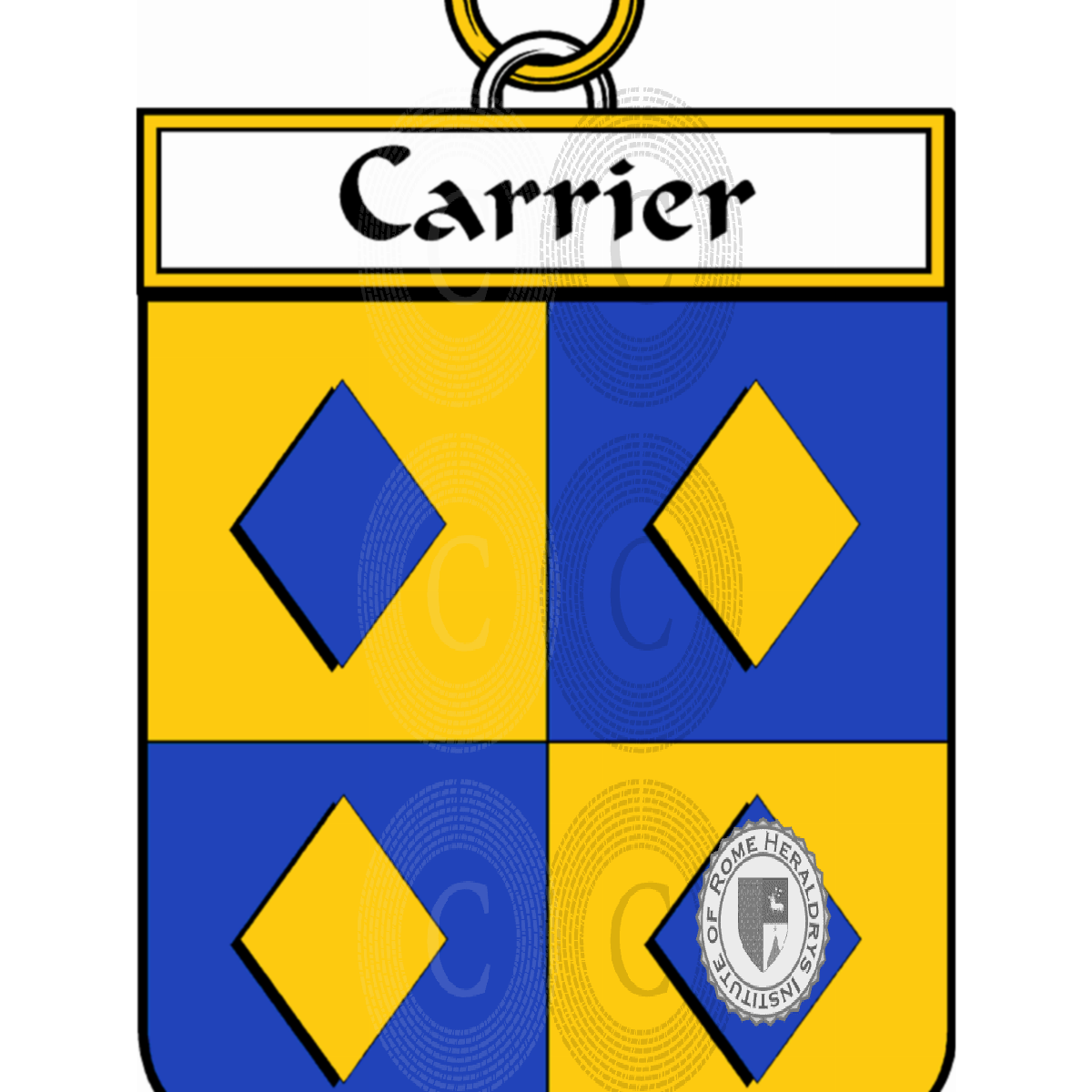 Escudo de la familiaCarrier