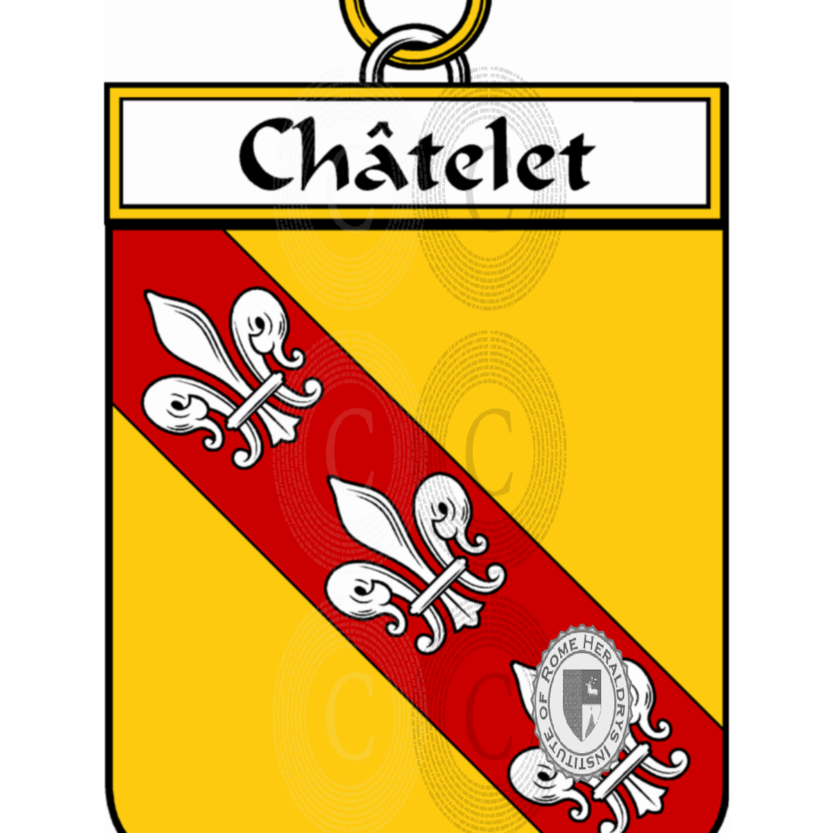 Escudo de la familiaChâtelet