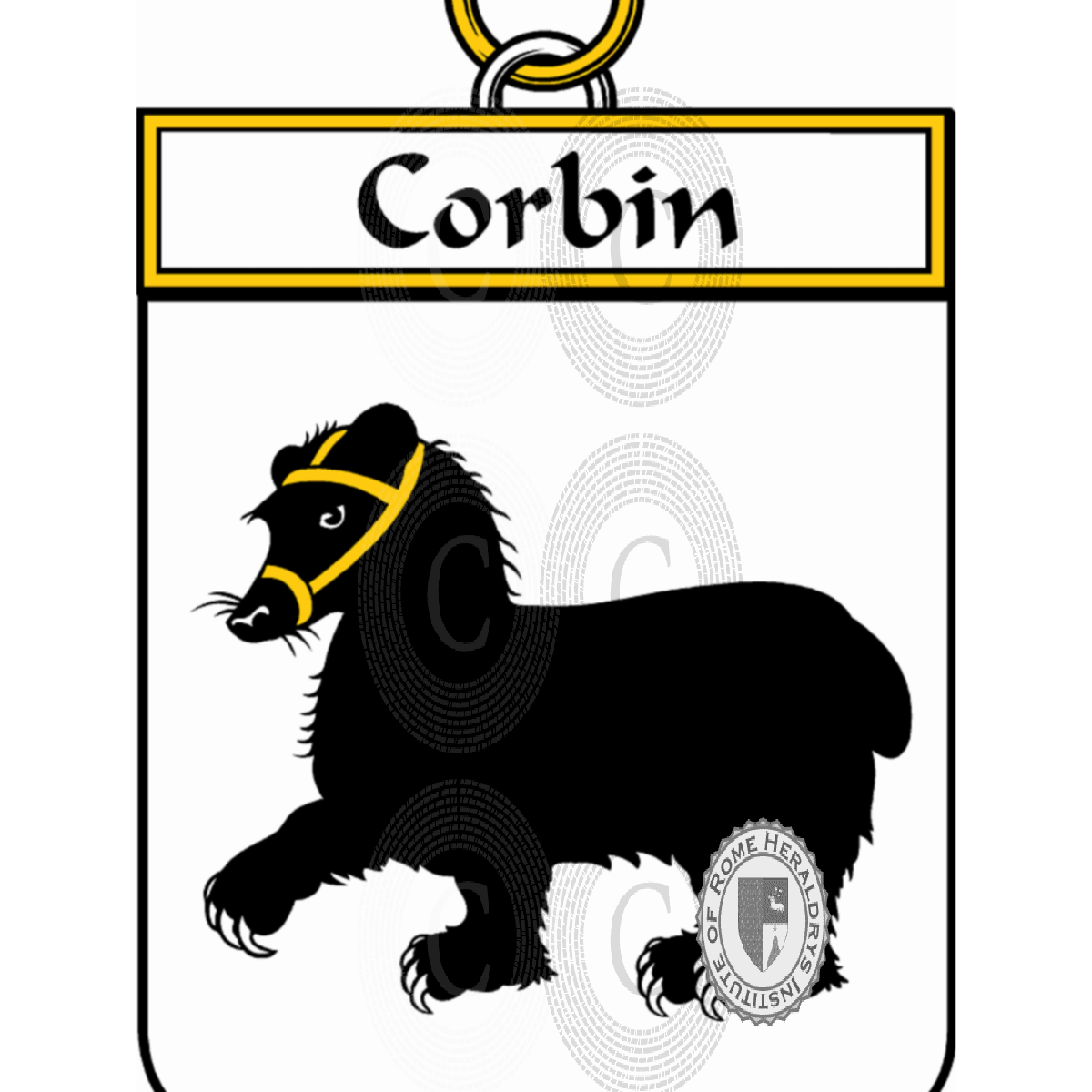 Coat of arms of familyCorbin