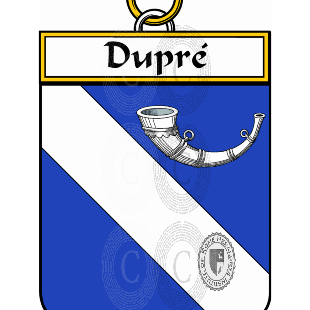 Coat of arms of familyDupré