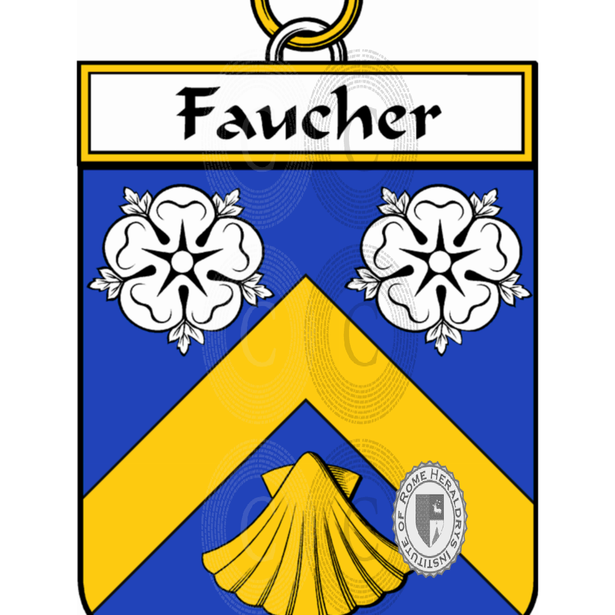 Coat of arms of familyFaucher