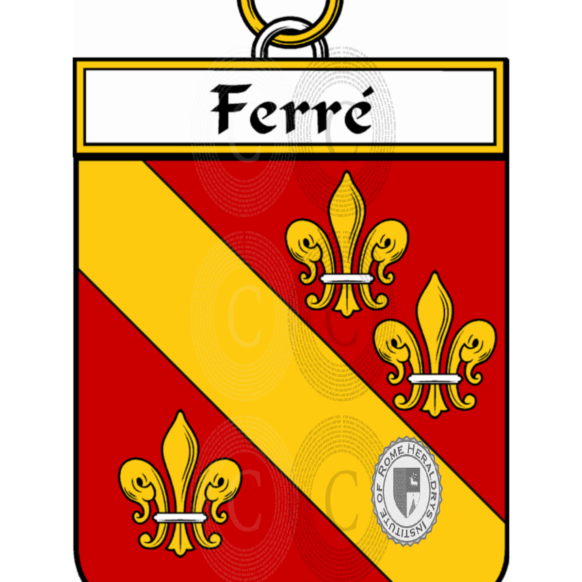 Coat of arms of familyFerré