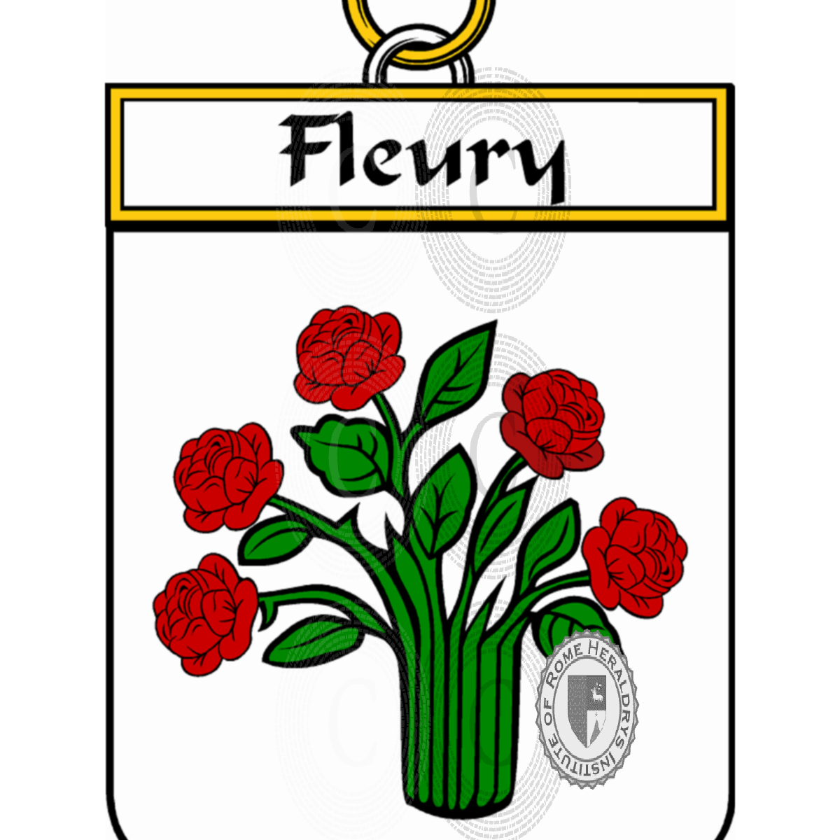 Coat of arms of familyFleury