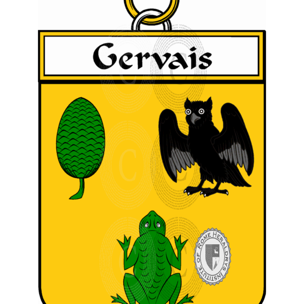 Coat of arms of familyGervais