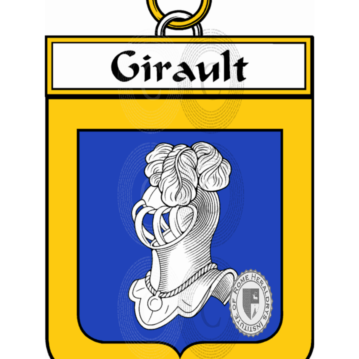 Escudo de la familiaGirault