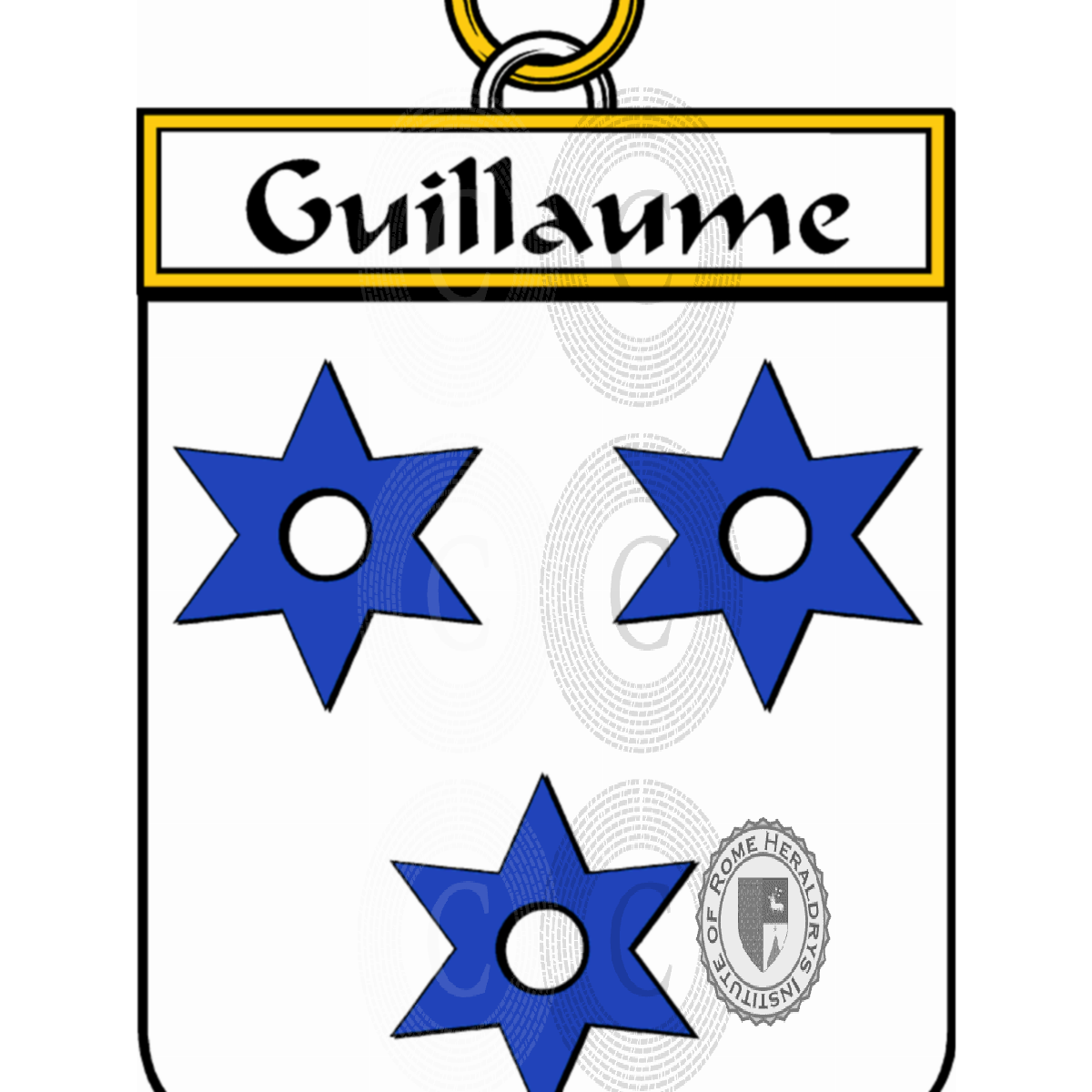 Coat of arms of familyGuillaume