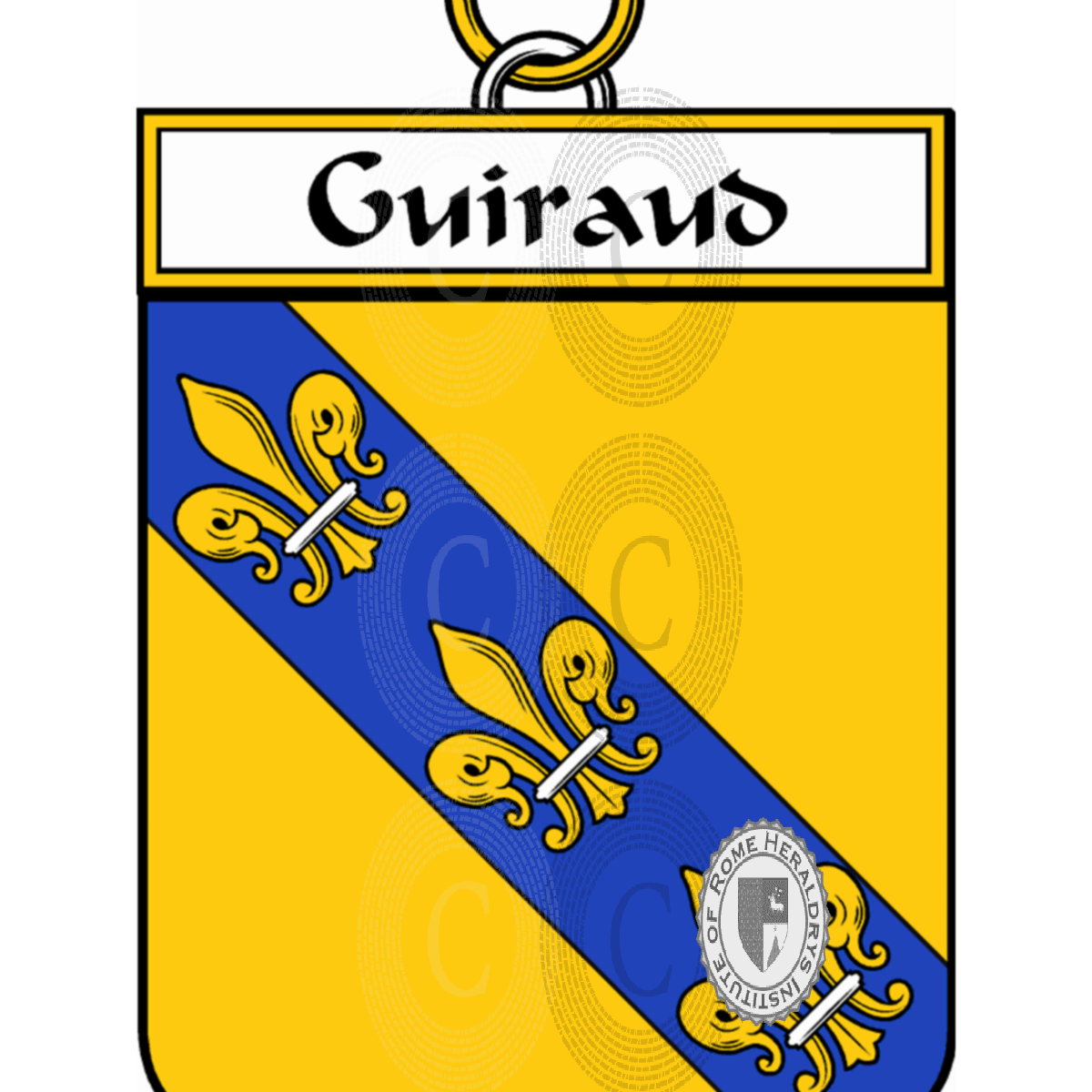 Escudo de la familiaGuiraud