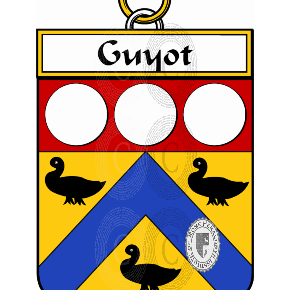 Coat of arms of familyGuyot