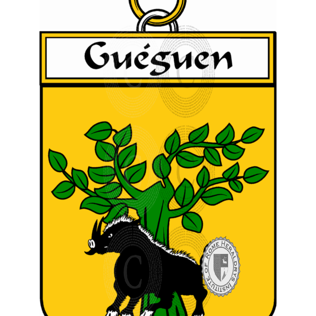 Coat of arms of familyGuéguen