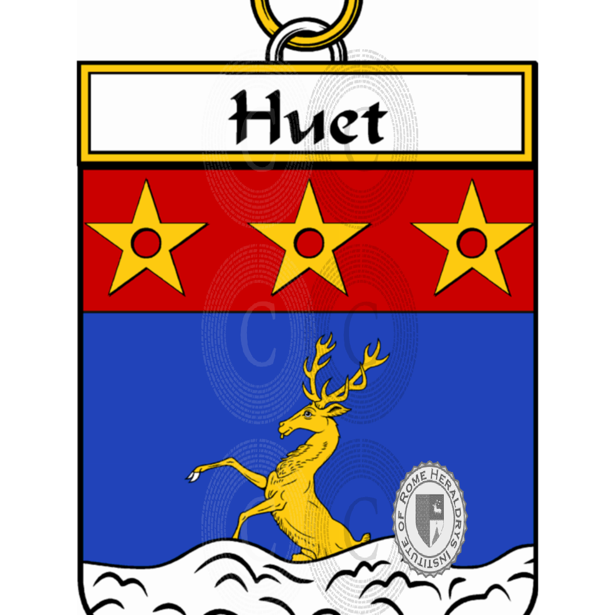 Coat of arms of familyHuet