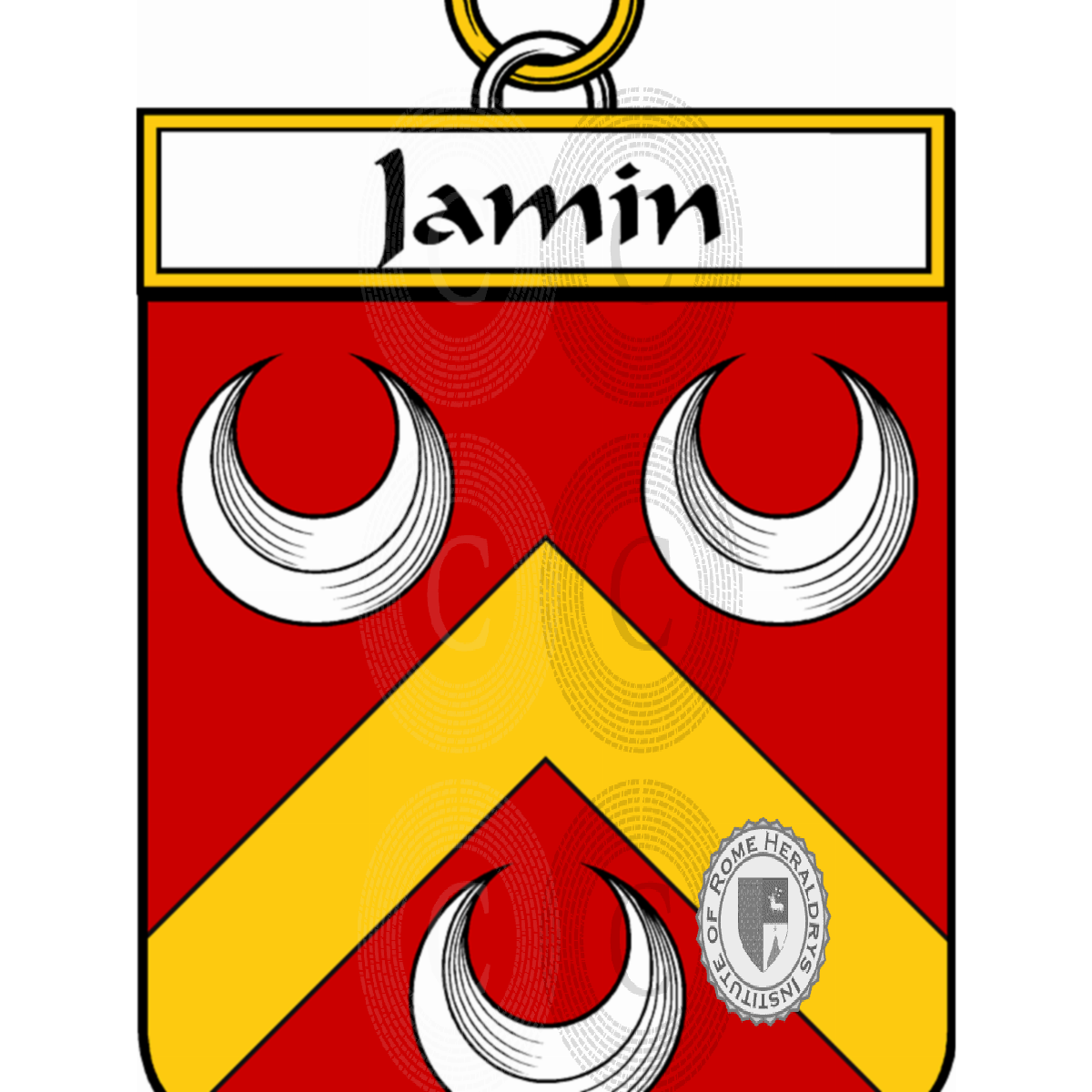 Coat of arms of familyJamin