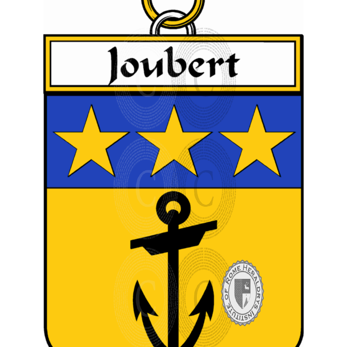 Coat of arms of familyJoubert