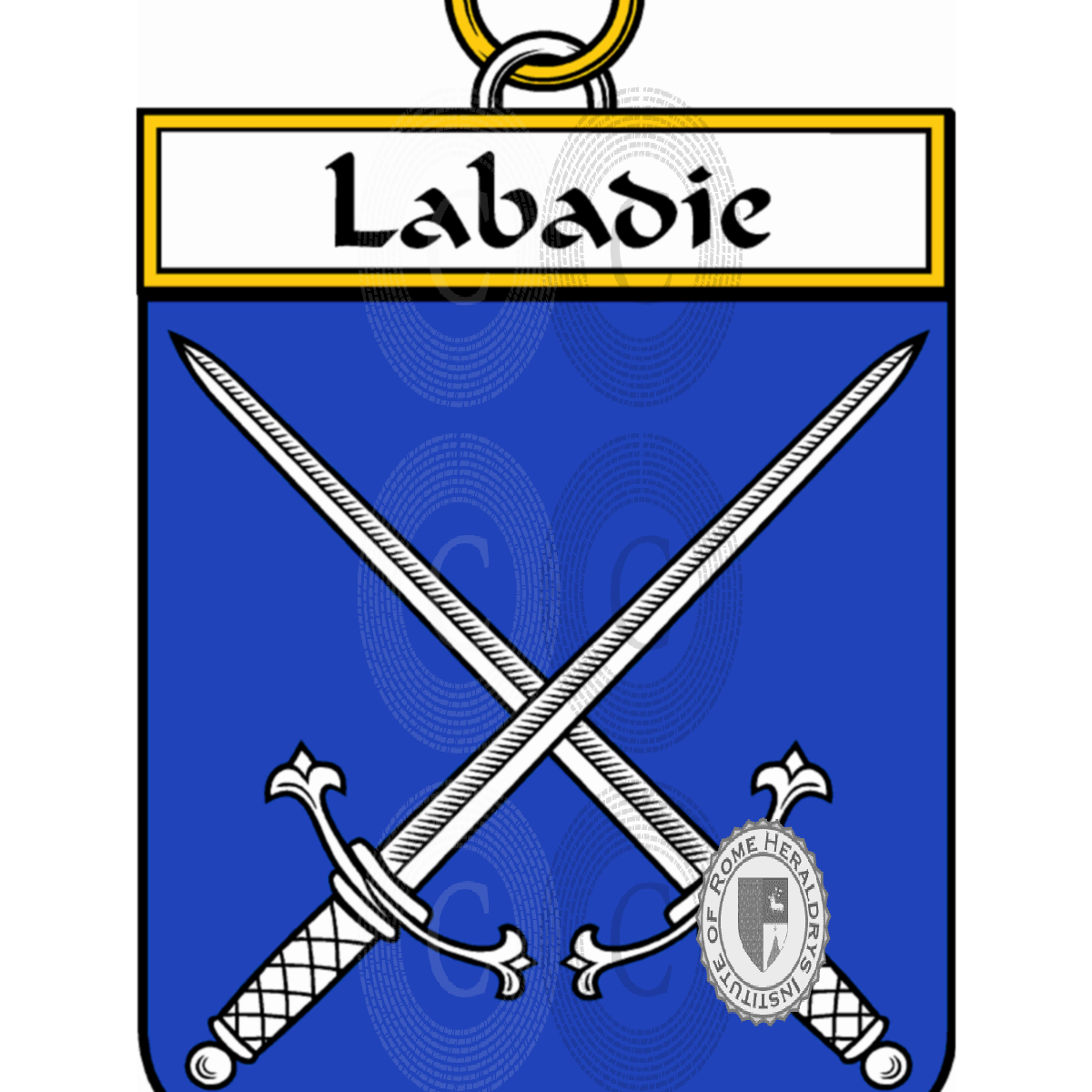 Coat of arms of familyLabadie