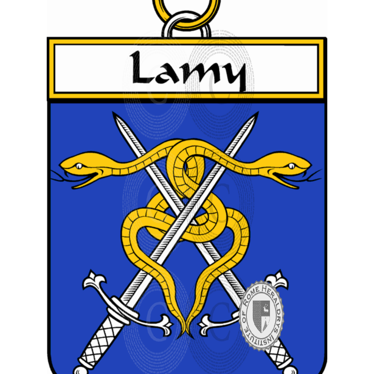 Coat of arms of familyLamy