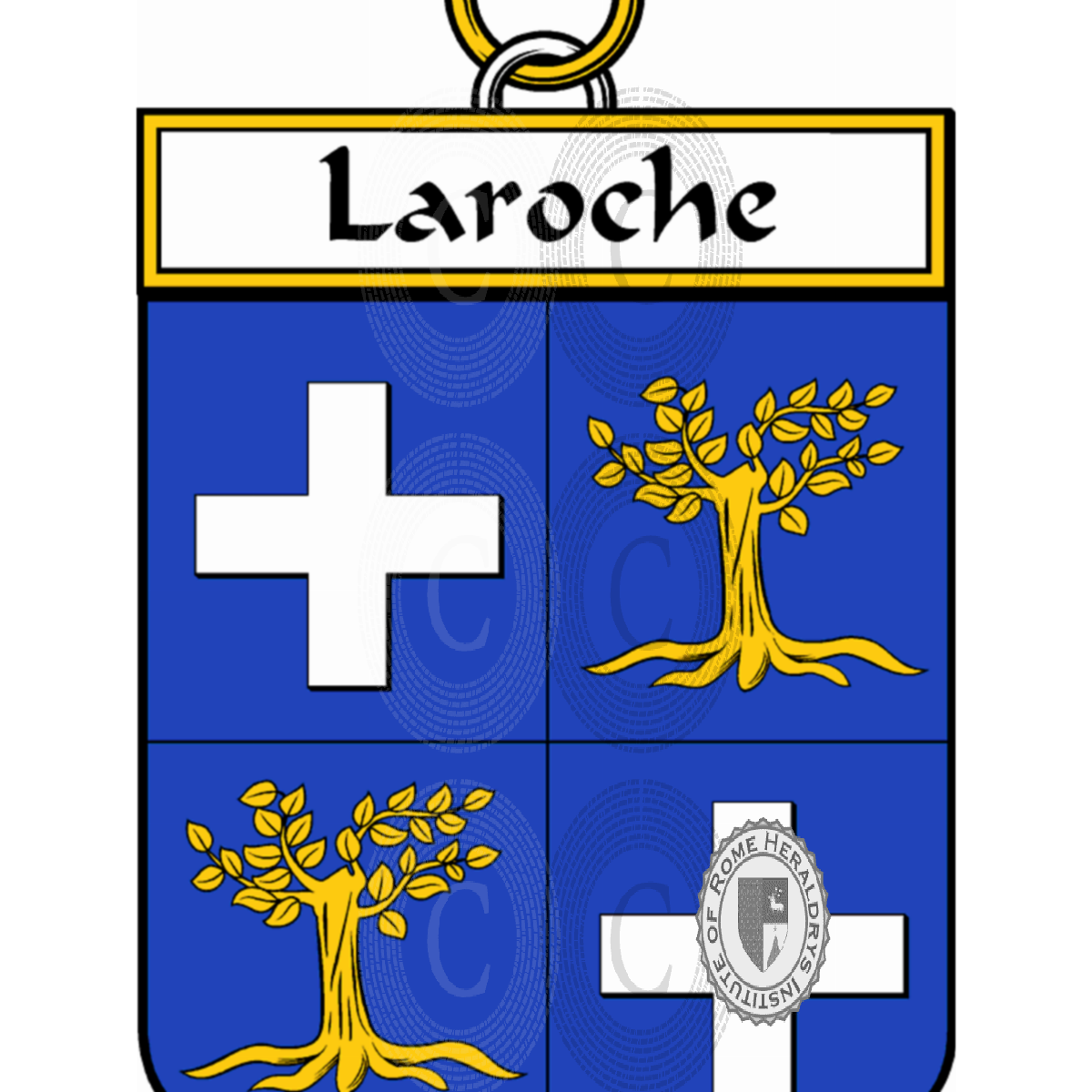 Coat of arms of familyLaroche