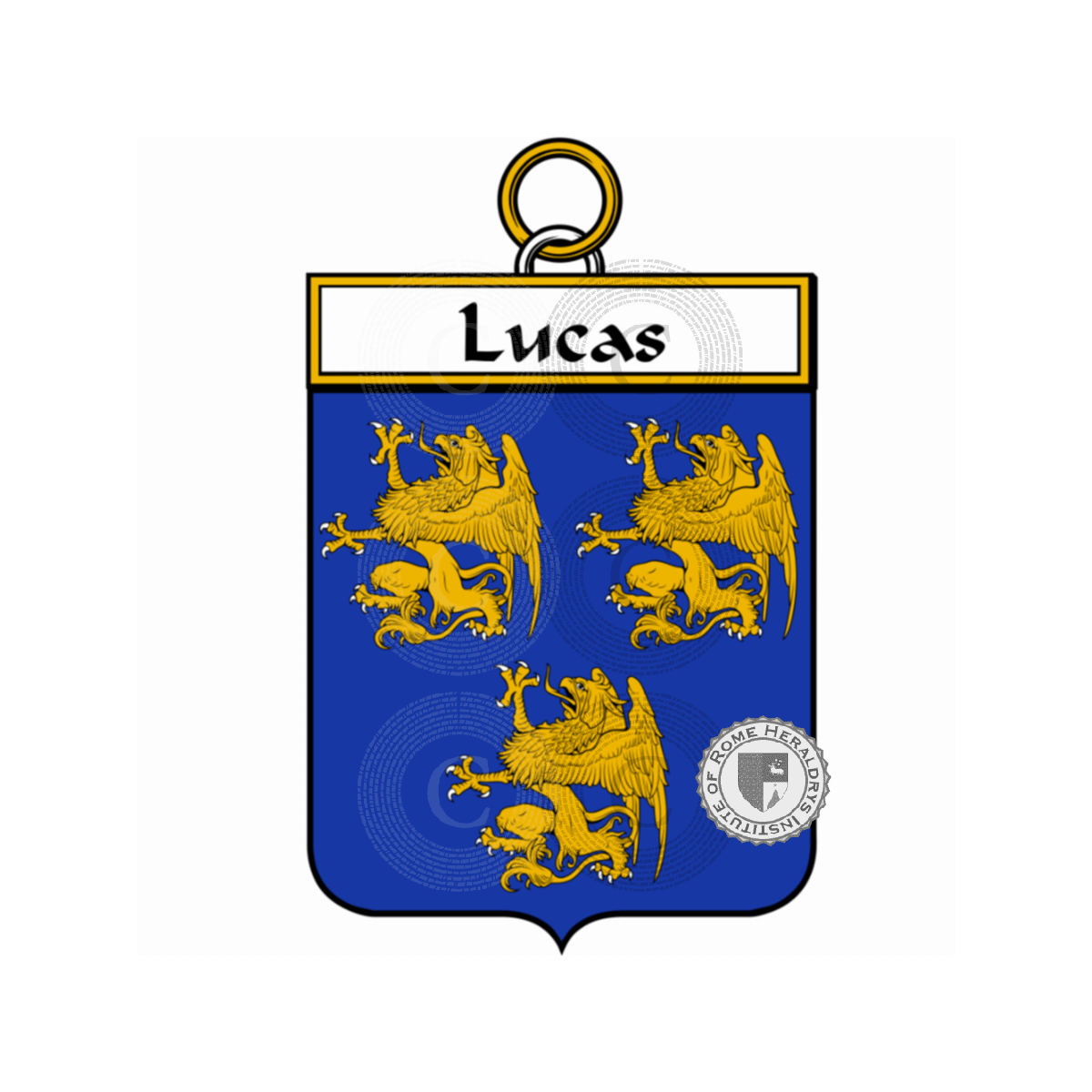 Escudo de la familiaLucas d'Emencourt