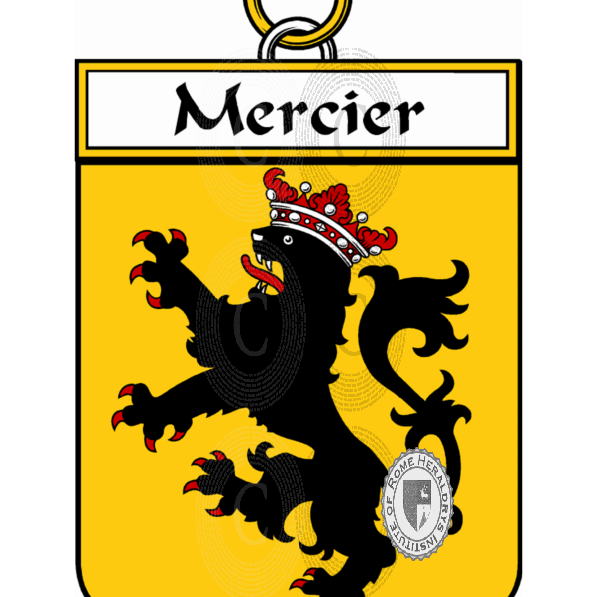 Coat of arms of familyMercier