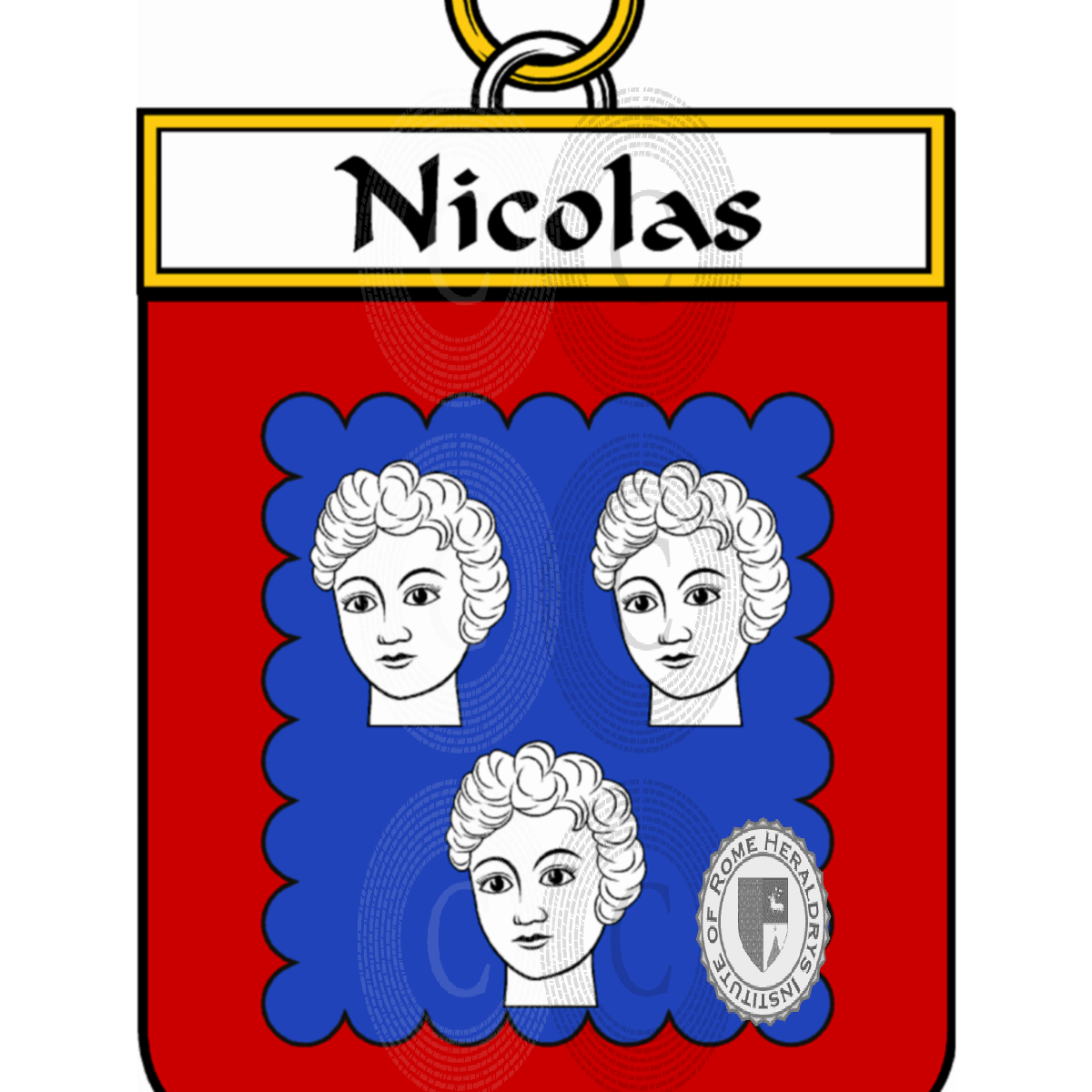 Coat of arms of familyNicolas