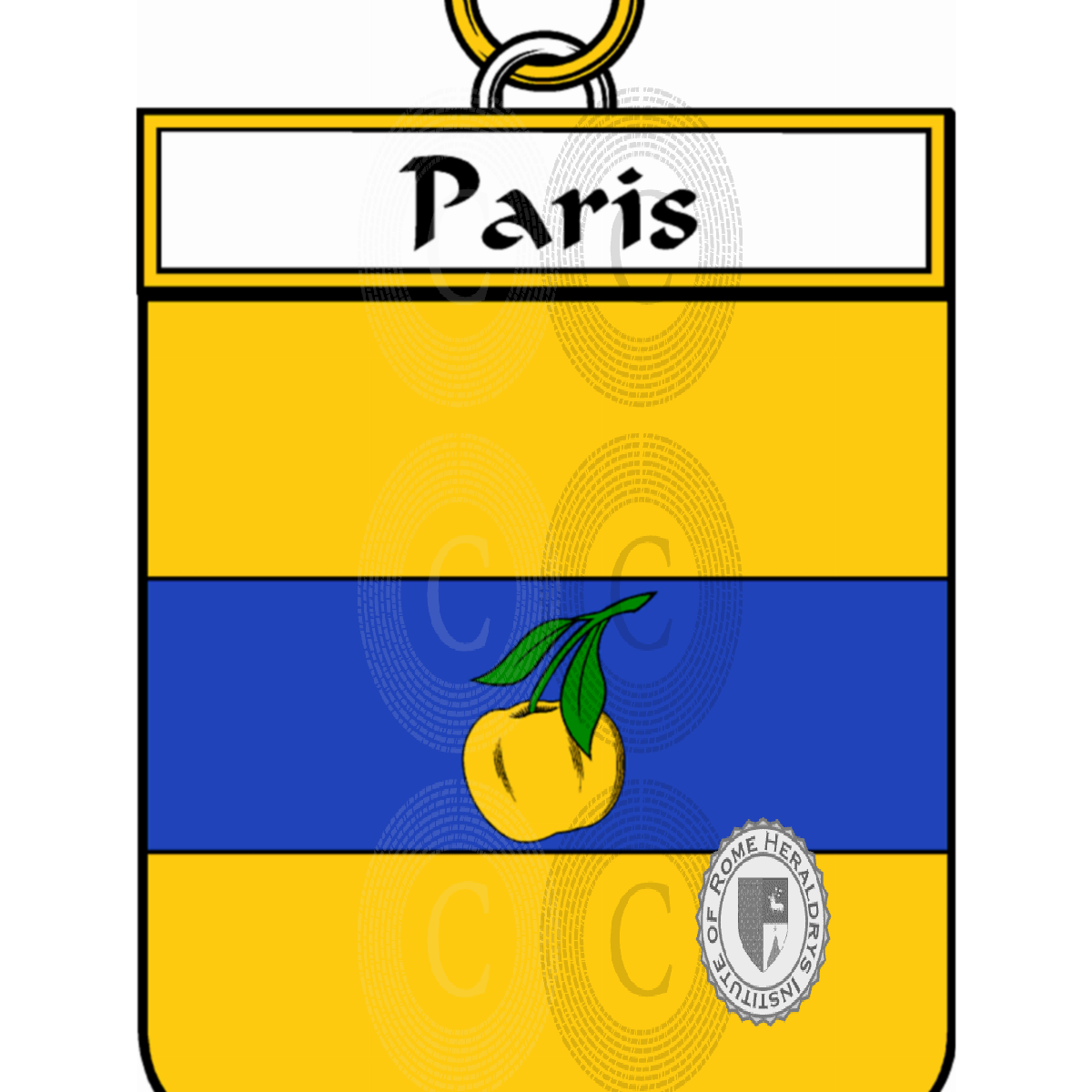 Escudo de la familiaParis