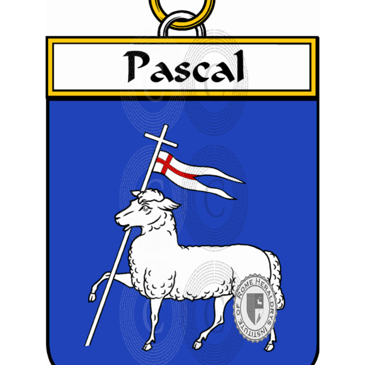 Escudo de la familiaPascal