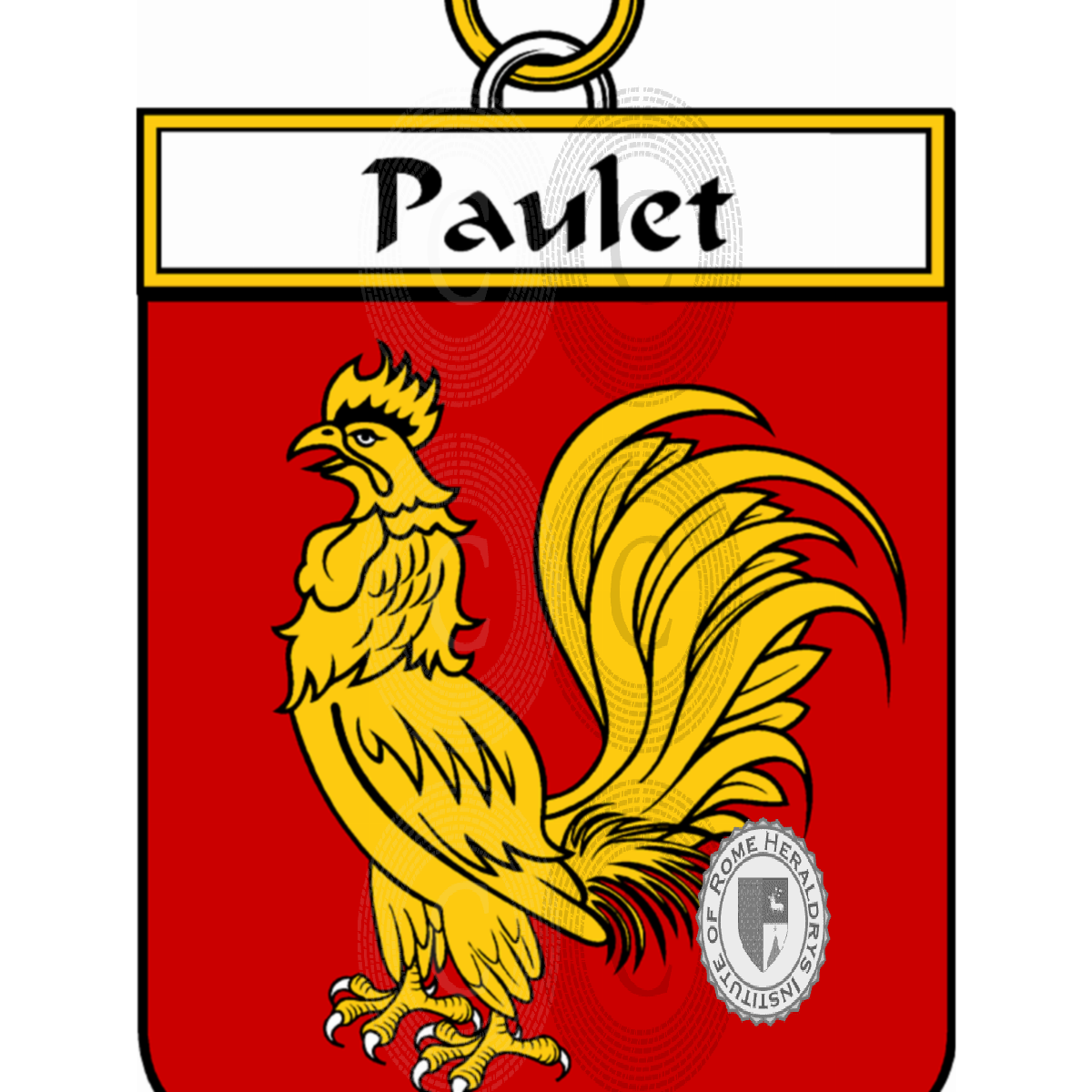 Coat of arms of familyPaulet