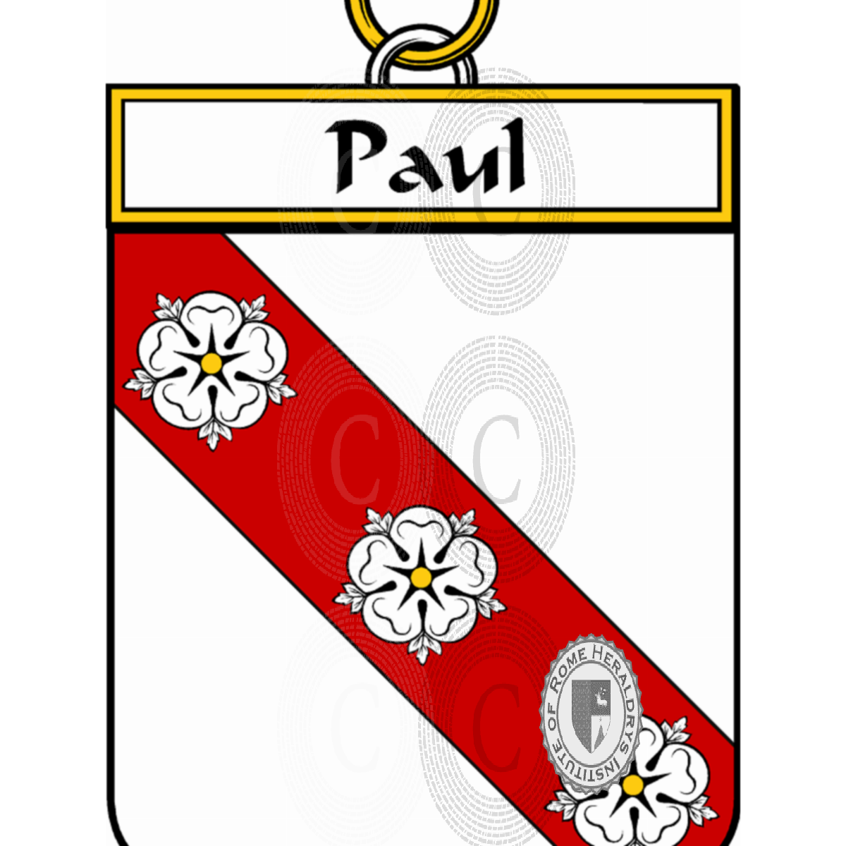 Coat of arms of familyPaul