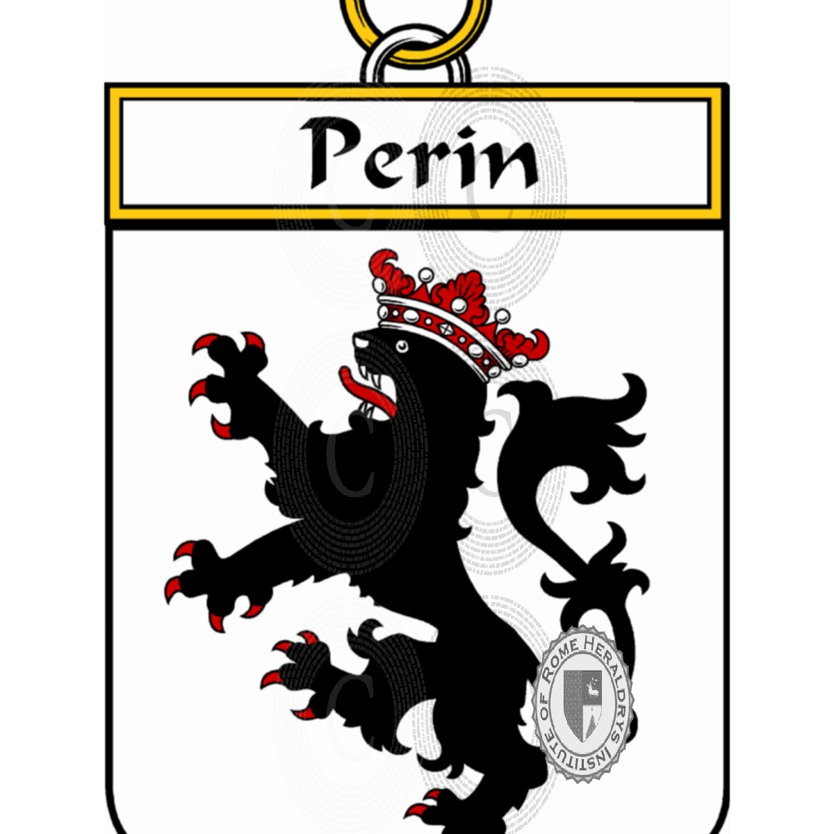 Escudo de la familiaPerin