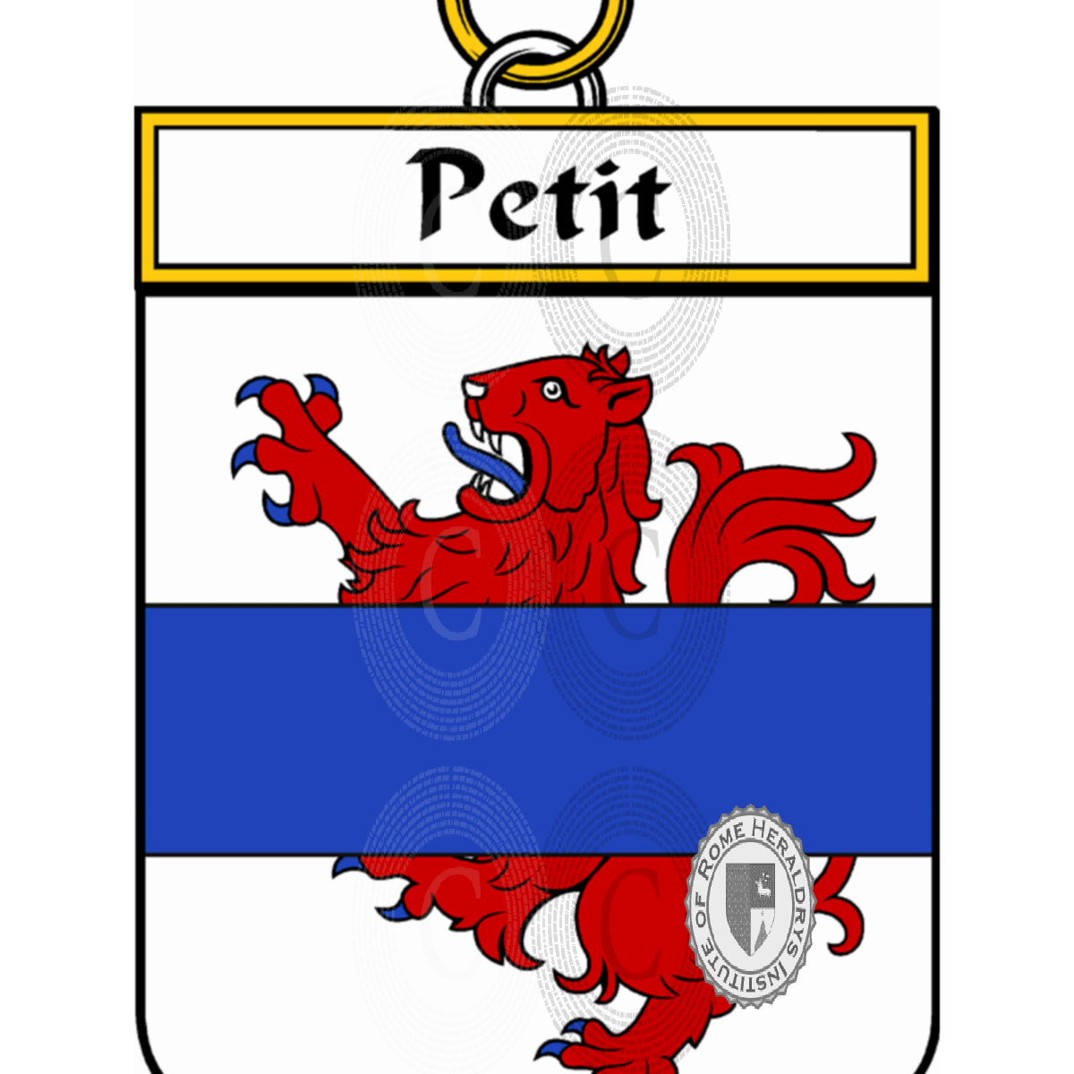 Coat of arms of familyPetit