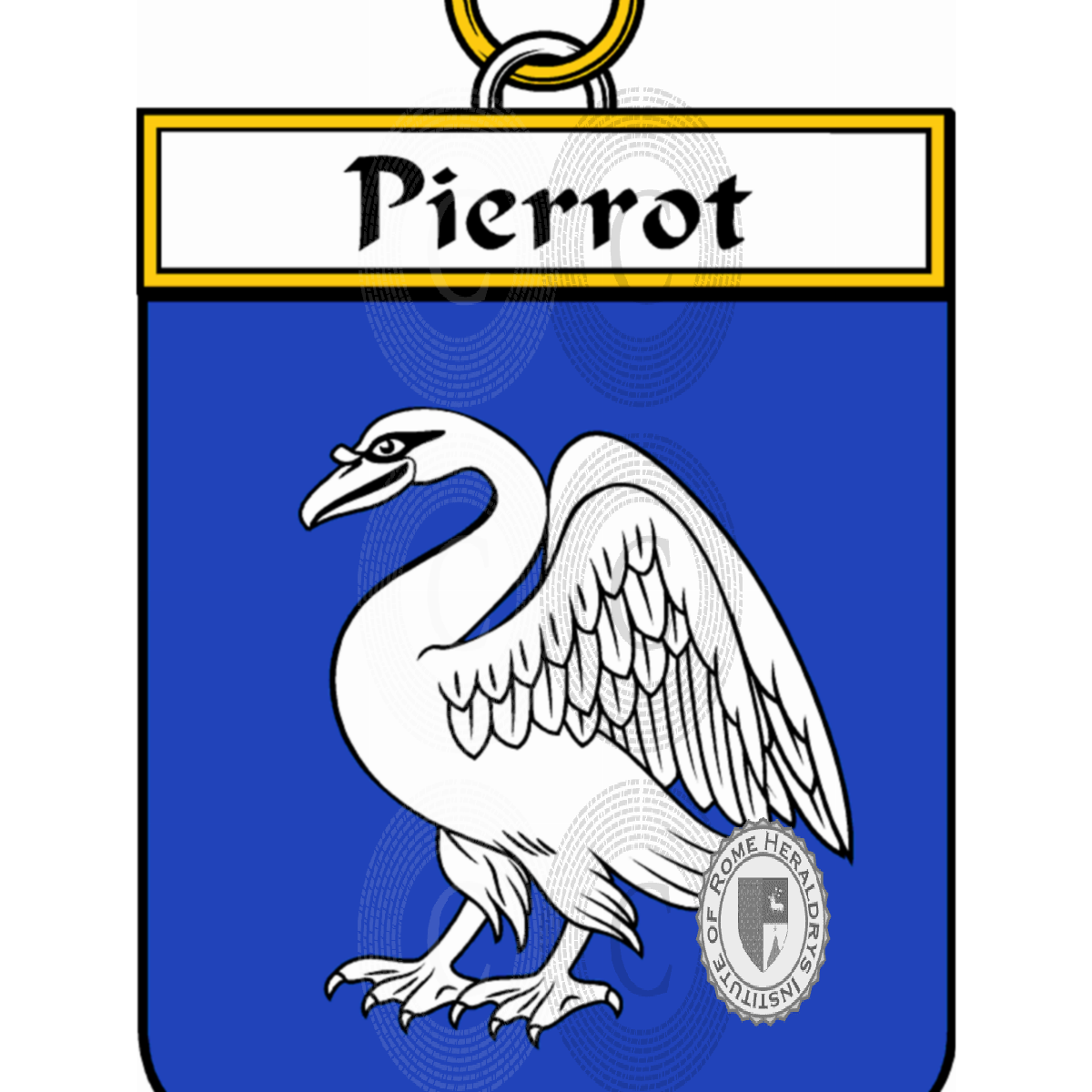 Escudo de la familiaPierrot