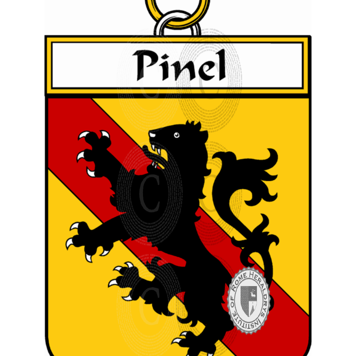 Coat of arms of familyPinel