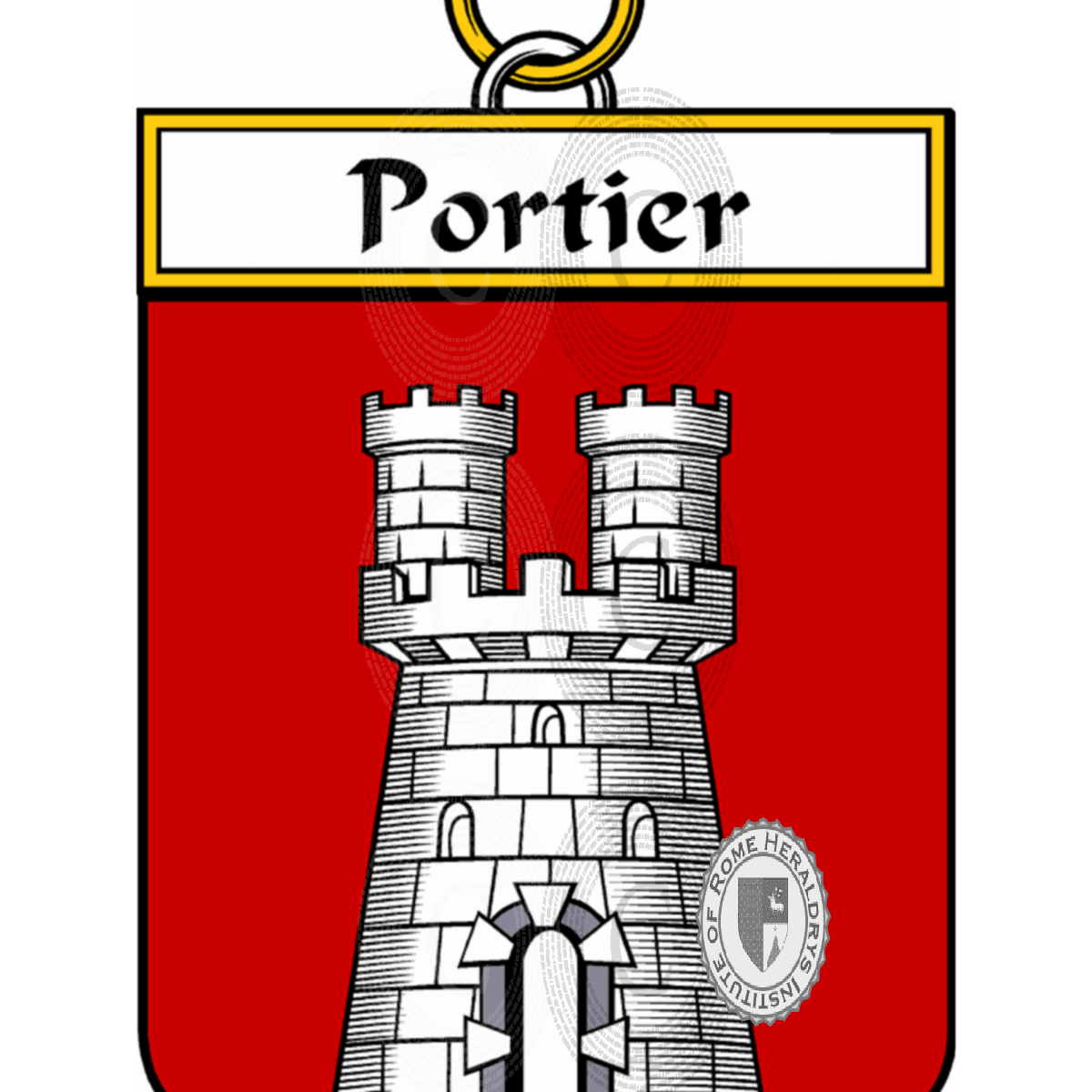 Coat of arms of familyPortier