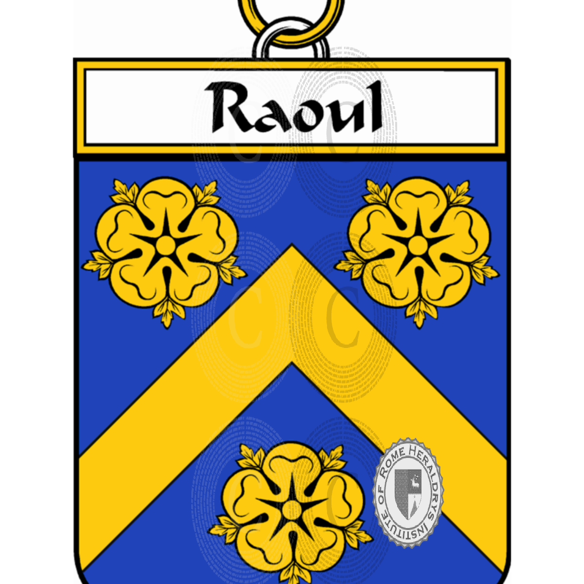 Coat of arms of familyRaoul
