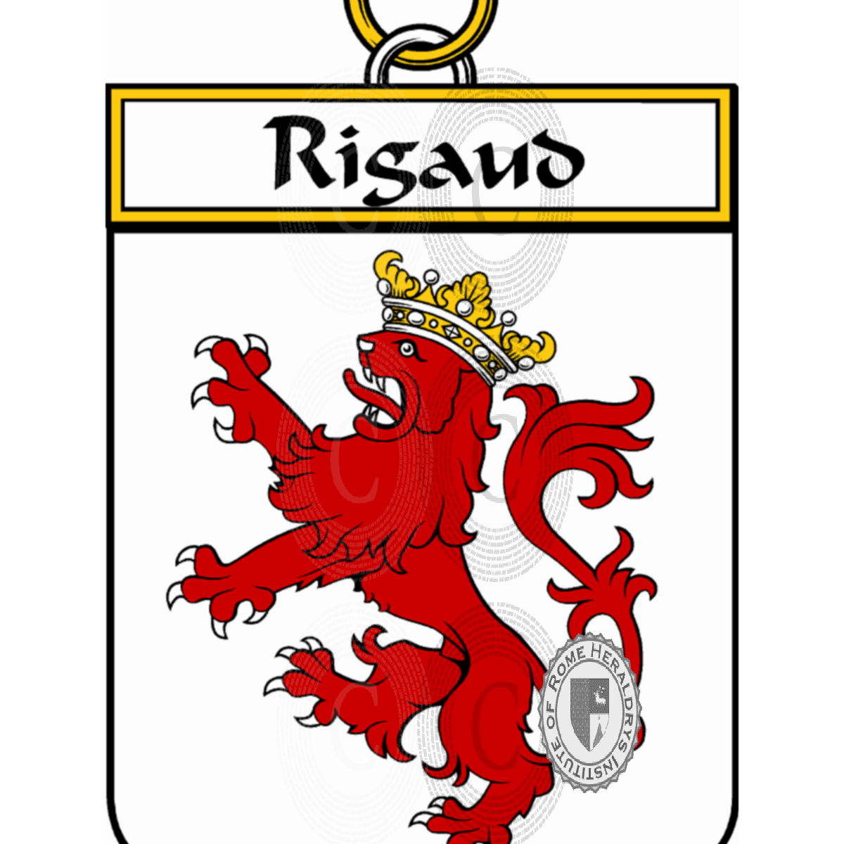 Coat of arms of familyRigaud